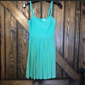 Amanda Uprichard Teal Dress